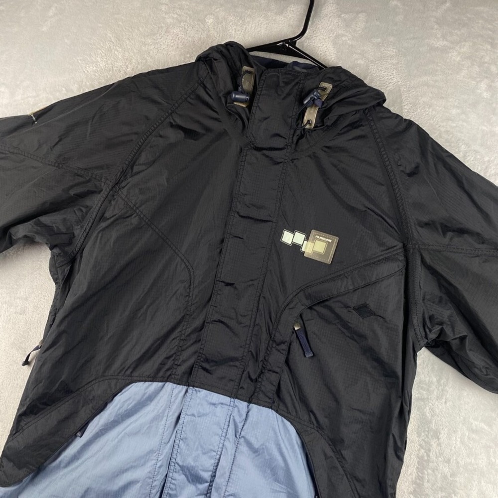 Foursquare Jacket Mens Small Black Waterproof Winter Snow Ski Snowboard Hooded